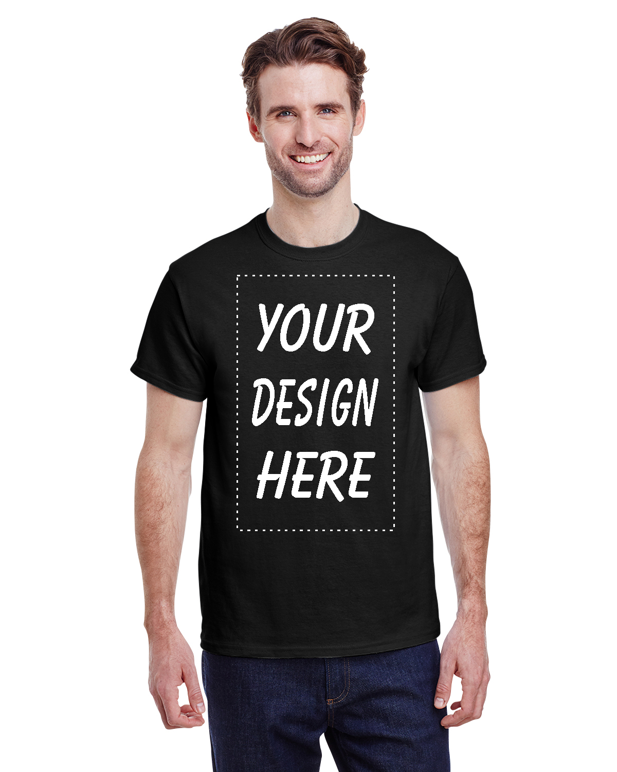 3 Business Days Turnaround - Single Screen Printing on Black - G – Shirt Responders